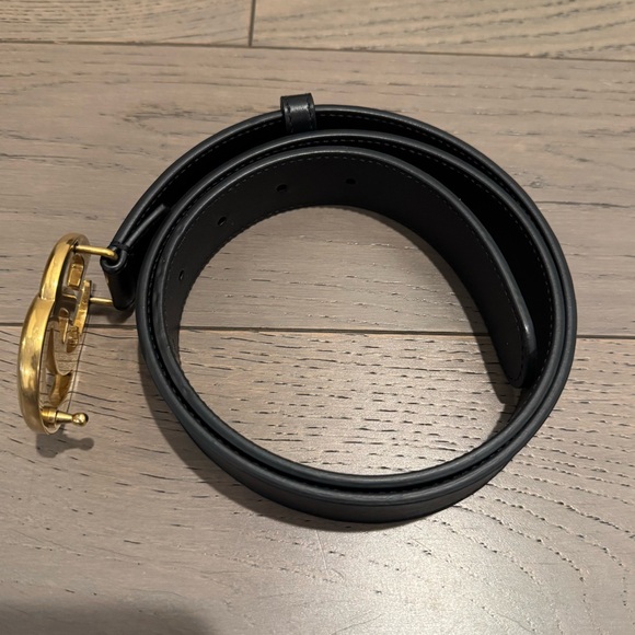 Gucci GG Marmont Black Belt Sz Medium - Picture 4 of 7